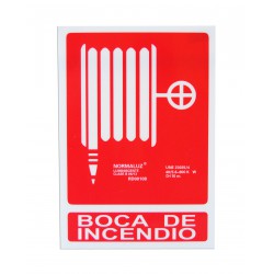 Señalización - Placa Boca de Incendio